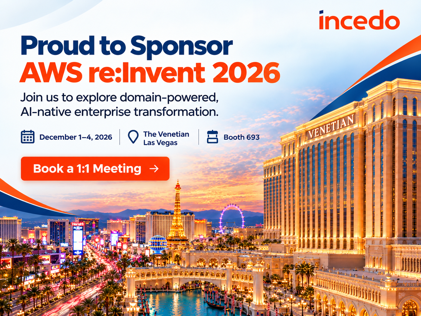 Incedo at AWS re_Invent 2026